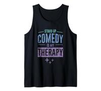 Stand Up Comedy Is My Therapy Artista Comediante - Camiseta sin Mangas