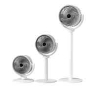 Stand Up Fan Powerful 5-Speed Pedestal Fans Adjustable USB Rechargeable
