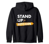 Stand Up For Bitcoin Cryptocurrency Is Freedom BTC Crypto Sudadera con Capucha