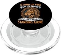 Stand Up For What You Believe In Even It Means Standing PopSockets PopGrip para MagSafe