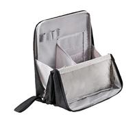 Stand Up Makeup Bag - Large Capacity Waterproof Storage, Space Saving Upright Design, Durablee Material Construction, Easy Carry Handle, Secure Zipper Closure | Portable Travel Cosmetic Organizer Home