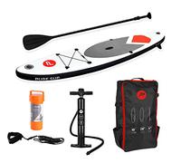 Stand Up Paddle Board Basic, Unisex Adulto, Tabla de Surf de Remo, P4F940150, Blanco, Rojo y Gris., Talla única