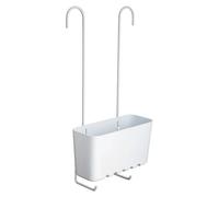 Standard Cesta de baño colgante (L x An x Al: 20,5 x 41,5 x 11 cm, blanco)