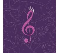Standard Manuscript Paper: PURPLE Cover Blank Sheet Music Notebook: Blank Music Diary for Music Lovers & Instruction - Song Writing Journal