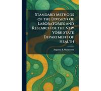 Standard Methods of the Division of Laboratories and Research of the New York State Department of Health
