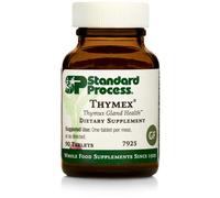 Standard Process Inc. Thymex - Suplemento de timo de colesterol de alimentos integrales y suplemento de soporte inmune con vitamina C citrato de magn