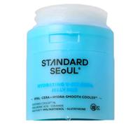 STANDARD SEOUL Hydrating V-Fit Dual Jelly Toner Pads, Deep Hydration & De-Puffing, Dual Sided Cooling 2 in 1 Toner Pack and Wipe Pads with Hyaluronic, Ceramides and Pantenol, 60 Pads