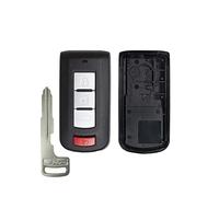 StandardAutoPart Carcasa para llave de coche inteligente compatible con Mitsubishi Lancer Outlander Mirage OUC644M-KEY-N (4 botones)