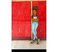 Standing Against The Lockers
