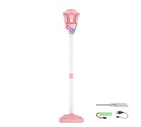 Standing Bubble Blower | Outdoor Toy with Light and Music | 53-119cm Height Adjustable Bubble Machine For Kids | For Boys Girls Outdoor | Lawn Garden Party Wedding Summer Play