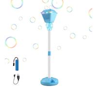 Standing Bubble Machines, Light Up Musical Bubble Blowers, 16,93 a 47,64 pulgadas Continuous Foam Output, Party Gadget, Kids Entertainment with Colorful Style, Outdoor Toy for Birthday