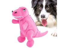 Standing Dinosaur Dog Toys for Small and Medium Breeds, Plush Squeaky Dog Chew Toys, Interactive Pet Supplies for Teeth Cleaning and Stress Relief, Fun Dinosaur Design for Active Play and Chewing