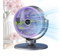Standing Fan Powerful 5-Speed Height Adjustable | USB Rechargeable Fan