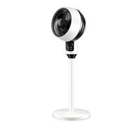 Standing Floor Fan - Adjustable Oscillating Cooling Circulator | Quiet 3