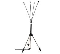 Standing Mister - de nebulización portátil para exteriores, rociador flexible para patio, altura ajustable, de soporte de pulverización de refrigeración para barbacoa, patio, piscina y
