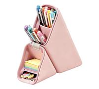 Standing Pencil Case, 2 In 1 Waterproof Silicone Pen Holder With Upright | Upright Design Keeps Pens And Pencils Easy To Reach Purpose Construction Works As A Pencil Case And Desk Holder