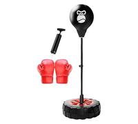 Standing Speed Bag, Height Adjustable Speed Bag, Punching Bag with Base