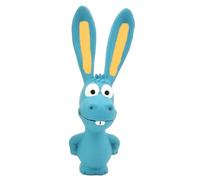 Standing Stick Soft Rubber Dog Chew Toy - Puppy Fetch Interactive Play Toy, Safe Long Ears Animal Shape Dog Squeak Toys, Puppy Teething Chew Toys with Built-in Sound Device
