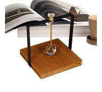 Standing Wooden Napkin Holder - Vertical Paper Dispenser, Decorative Tabletop Napkin Box | Solid Wood Tissue Dispenser for Kitchen, Dining, Bathroom, Coffee Table, Restaurant, Farmhouse Centerpiece