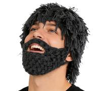 Standout Beard Feature: By merging wig and beard into a single design, th