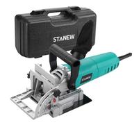 STANEW Engalletadora - STBJ1002 900W, 11000RPM,14 mm de profundidad máxima de fresado, Ángulo y altura ajustables,con bolsa de polvo y llave