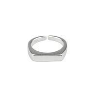 STANG Anillo de Mujer Anillo geométrico Temperamento Todo-fósforo niñas Anillo de Cola Abierta joyería de Mujer