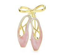 STANG Broches de Zapatos de Ballet esmaltados para Mujer, Zapatos de Bailarina de 3 Colores para niña, Broche de Fiesta y Oficina, Regalos