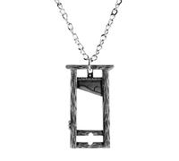 STANG Collar de Guillotina para Hombre, joyería Vintage, Collar con Colgante artístico con Personalidad de Halloween Espeluznante de la Revolución Francesa, Regalo