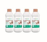 STANHOME Furniture Crema para Muebles Protector Madera Efecto Barniz abrillantador, Cuidado y Restauracción de Muebles del Hogar, Embellecedor Restaurador Madera (4x250ml)