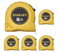 Stanley 0-30-457 - Cinta métrica de 8 m (Paquete de 5)