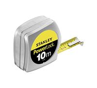 Stanley 0-33-442 - Flexómetro Powerlock Classic con caja abs 10m x 25mm
