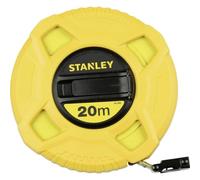 Stanley Flexómetro 0-34-296 – Cinta de fibra de vidrio 20 m x 12,7 mm, precisión