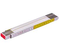 Stanley 0-35-458 - Metro plegable de madera, 2 m x 17 mm