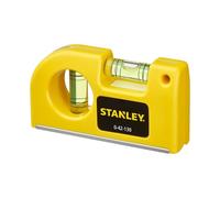 Stanley 0-42-130 Nivel de burbuja de bolsillo Magnético