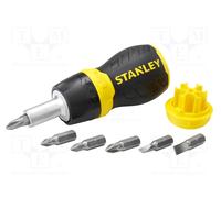 Destornillador Stubby Multibit Stanley 0-66-358 Con Puntas
