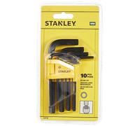 Herramientas Stanley - Juego de llaves hexagonales de 10 métricas (1.5-10 mm)