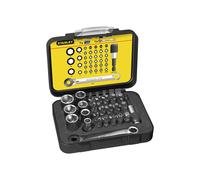 Stanley 0.6cm Disco Métrico Enchufe y Broca Juego 39pc Plus Trinquete Extremo