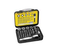 Stanley 0.6cm Unidad Métrica Vaso Carraca y Broca Juego 39 Piezas STA113906
