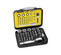 Stanley 0.6cm Unidad Métrica Vaso Carraca y Broca Juego 39 Piezas STA113906