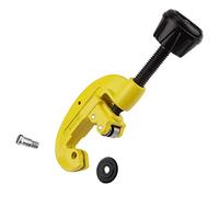 Stanley 0-70-448 Cortatubos Ajustable de 3 a 30 mm, Negro/Amarillo