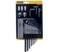 Stanley 0-89-904 - Juego de 9 llaves hexagonales con mango