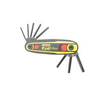 Stanley 0-97-552 - Juego de 8 llaves hexagonales FatMax con bloqueo