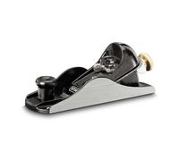 STANLEY 1-12-220 - Cepillo manual 180mm, Ancho 40mm, Ajuste manual sencillo y rápido mediante pomo, Estructura metálica resistente a los golpes, Anticorrosión, Suela mecanizada