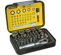 Stanley 1-13-906 Juego 39 puntas 25 mm 1/4" Portapuntas magnético