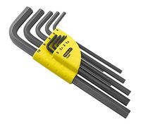 STANLEY 1-13-947 - Juego 9 llaves largas de 1,5 a 10mm - tipo libro -