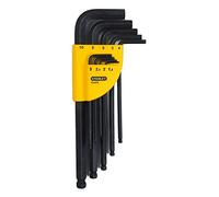 Stanley 1-13-976 - Juego 9 llaves hexagonales de 1,5 a 10mm