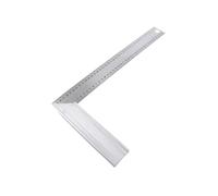 Stanley 1-45-687 Escuadra de carpintero de dos caras, base de 45°, 40 x 20 cm