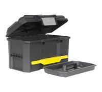 STANLEY 1-70-316 - Caja de herramientas 19"/40.5 cm con autocierre y cajon