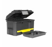 STANLEY 1-70-316 - Caja de herramientas 19"/40.5 cm con autocierre y cajon