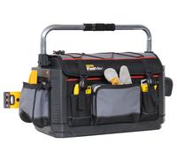 STANLEY FATMAX 1-79-213 - Bolsa rígida FatMax con estructura de Polipropileno abierta, 19.3 x 11.0 x 12.2 cm. Negro, Gris